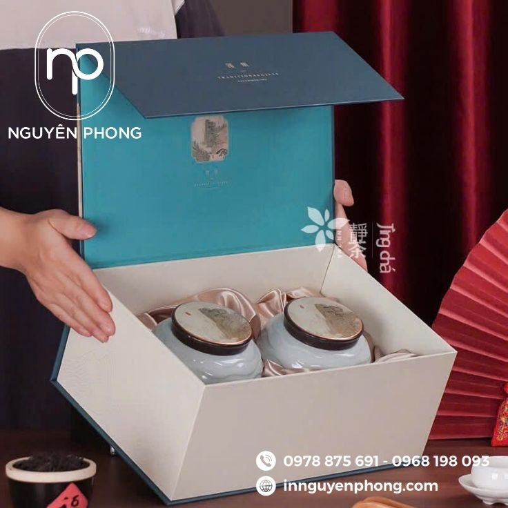 Mẫu hộp trà cao cấp 